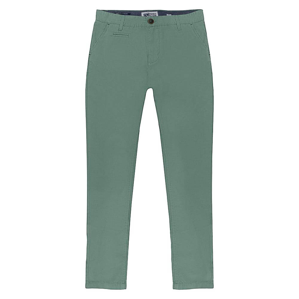 Παντελόνια/Chinos > Men > Ένδυση Light Chino Βεραμάν 100% Cotton (Modern Fit) NEW COLLECTION