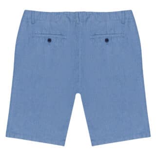 Men Βερμούδα Μπλε Ραφ 100% Cotton (Modern Fit) 3