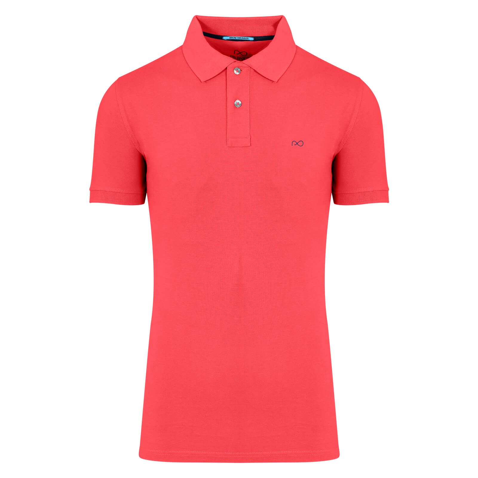 Prince Oliver Essential Polo Pique Κοραλί 100% Cotton (Regular Fit)