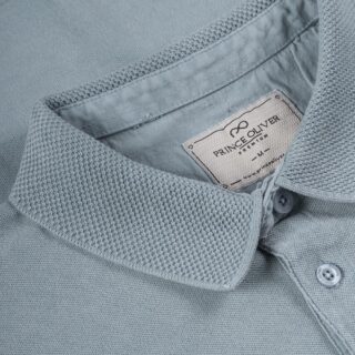Men Premium Polo Pique Τυρκουάζ 100% Cotton (Modern Fit) 3