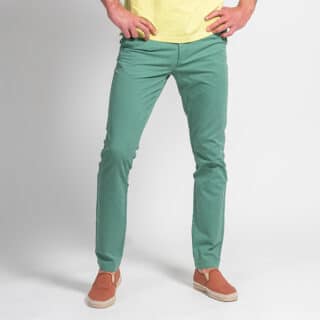 Clothing Light Chino Bright Green 100% Cotton (Modern Fit)