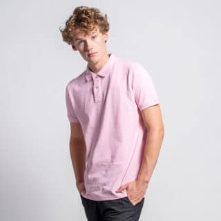Clothing Prince Oliver Essential Pink Polo Pique Shirt 100% Cotton (Regular Fit)