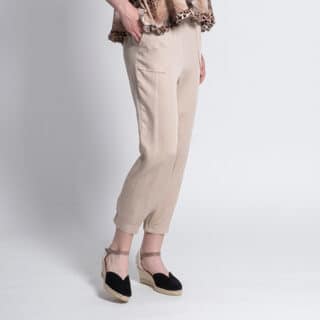 Clothing Beige Slouchy Trousers