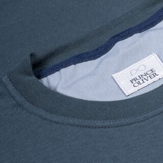 Men Plus Size Collection T-Shirt Γκρι Round Neck (Comfort Fit) 100% Cotton Μόνο Μεγάλα Μεγέθη 3