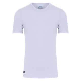 Men Essential T-Shirt Λευκό Round Neck (Modern Fit) 100% Cotton 3