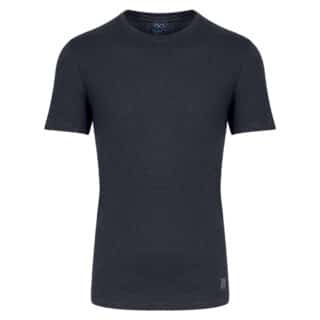 Men Essential T-Shirt Μαύρο Round Neck (Modern Fit) 100% Cotton