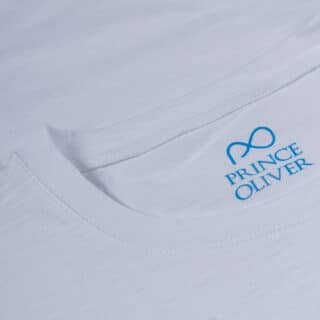 Men Essential T-Shirt Λευκό Round Neck (Modern Fit) 100% Cotton 3