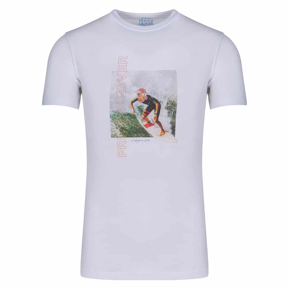 Men Prince Oliver T-Shirt Λευκό “Collezione Arte” LIMITED EDITION 6