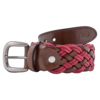 Accessories Red / Brown Knitted Belt
