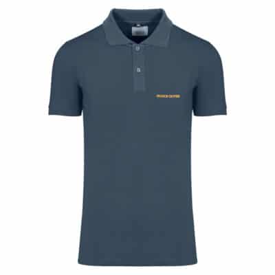 Plus Size Collection Polo Pique Γκρι 100% Cotton (Comfort Fit) Μόνο Μεγάλα Μέγεθη