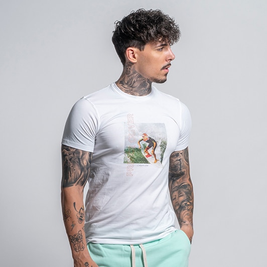 Men Prince Oliver T-Shirt Λευκό “Collezione Arte” LIMITED EDITION 5