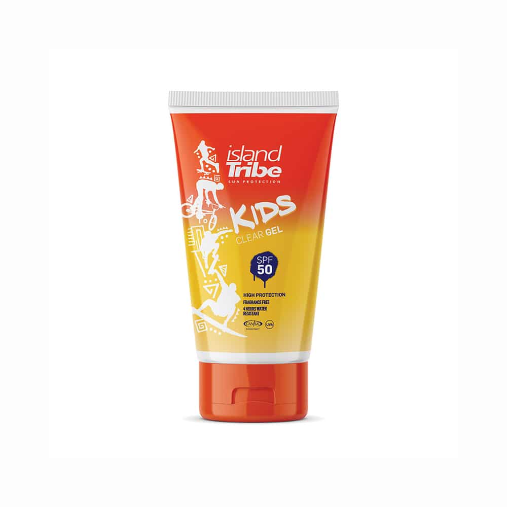 Αντηλιακή Προστασία > Men > Αξεσουάρ Island Tribe Kids SPF 50 Clear Gel 50ml NEW IN