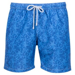 Beachwear Collection Prince Oliver Μαγιό Μπλε με Αστερίες Limited Edition 3