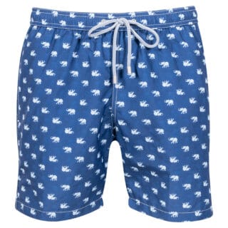 Beachwear Collection Prince Oliver Μαγιό Μπλε με Ελεφαντάκια Limited Edition 3
