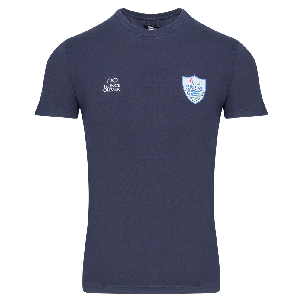 Men > Ένδυση > T-Shirts Men Prince Oliver T-Shirt Μπλε Limited Edition Ελληνική Παραολυμπιακή Ομάδα