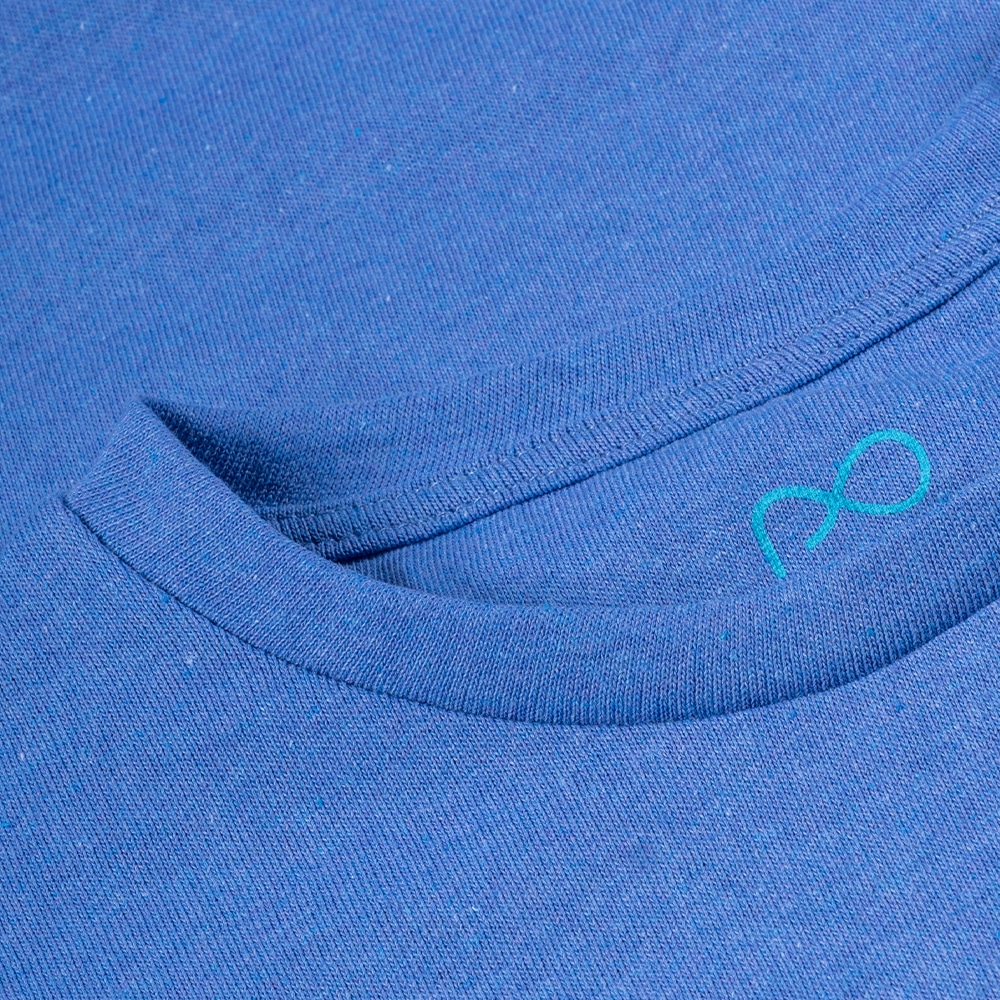Men Prince Oliver T-Shirt Eco Μπλε Round Neck (Modern Fit) 9