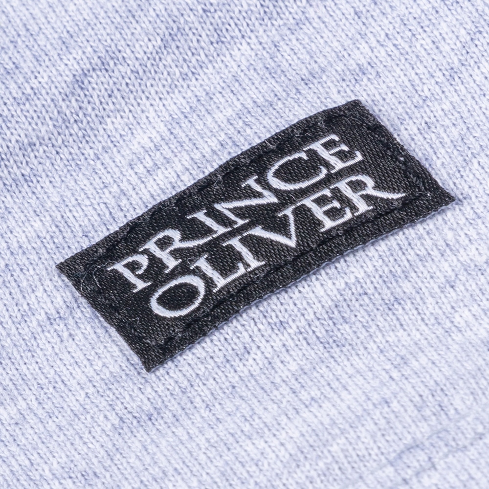 Men Prince Oliver T-Shirt Eco Γκρι Round Neck (Modern Fit) 10