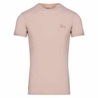 Men Prince Oliver T-Shirt Eco Μπεζ Round Neck (Modern Fit) 3