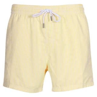 Beachwear Collection Μαγιό Κίτρινο με Ρίγα 3