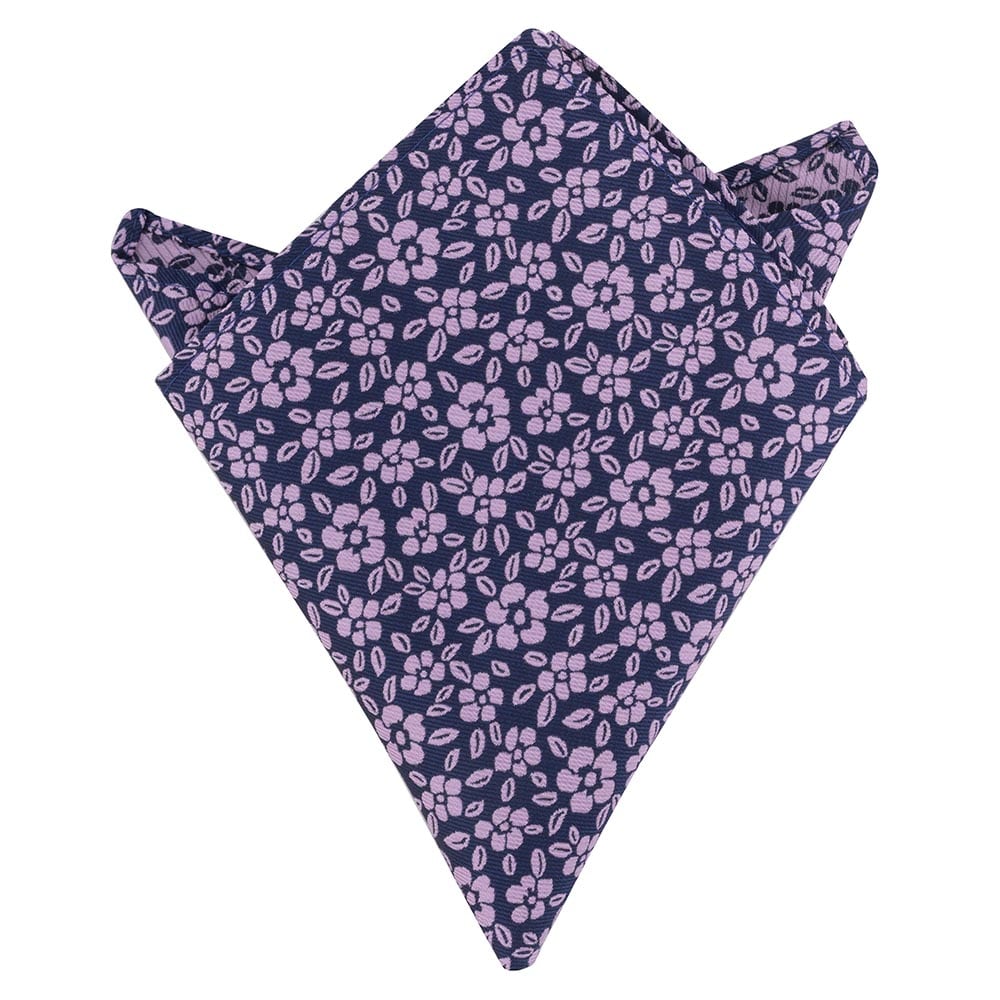 Prince Oliver Prince Oliver Μαντήλι Μπλε με Μωβ Floral