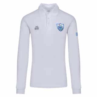 Clothing Prince Oliver White Polo Shirt Limited Edition Hellenic Paralympic Team