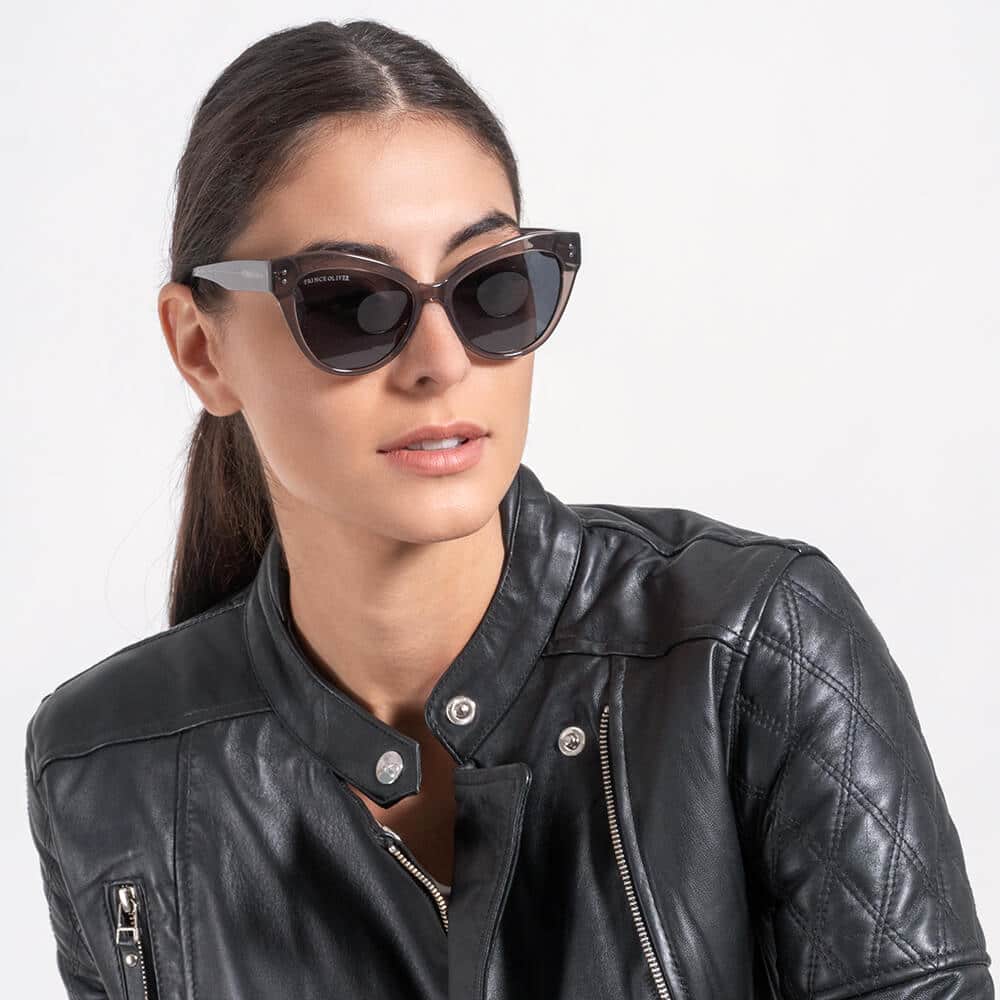 Prince Oliver Grey Cat Eye Sunglasses 