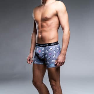 Accessories Blue Cotton Stretch Boxer with Panda WILD LIFE COLLECTION