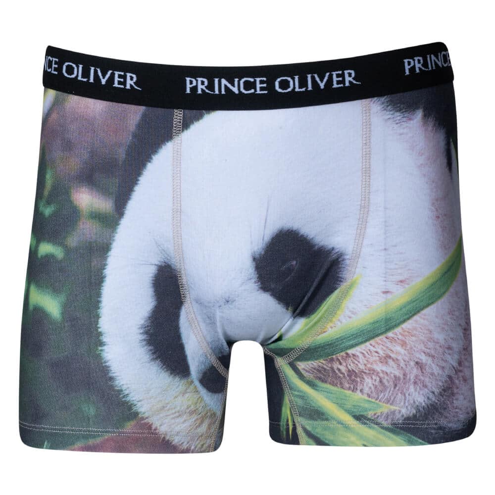 Men > Αξεσουάρ > Ανδρικά Εσώρουχα Boxer Πράσινο με Panda Cotton Stretch WILD LIFE COLLECTION NEW IN