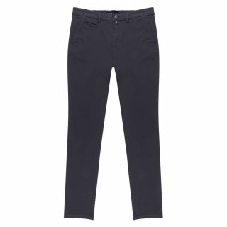 Clothing Prince Oliver Dark Grey Winter Chino 100% Cotton (Modern Fit)