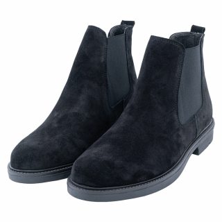 Casual Μαύρο Σουέντ Chelsea Boots 3