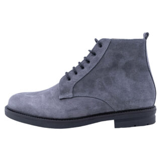 Casual Grey Suede Leather Dress Boots 2
