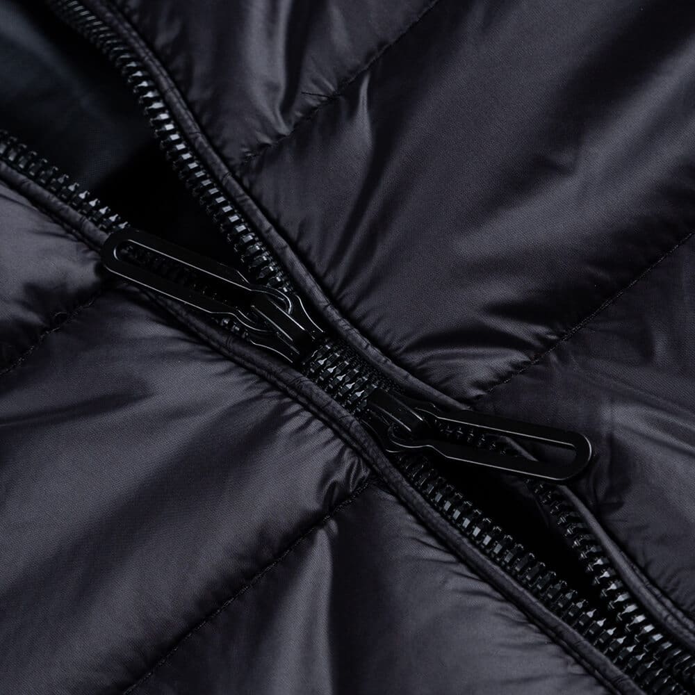 Men Prince Oliver Knit Insulated Jacket Μαύρο με Κουκούλα (Modern Fit) 21