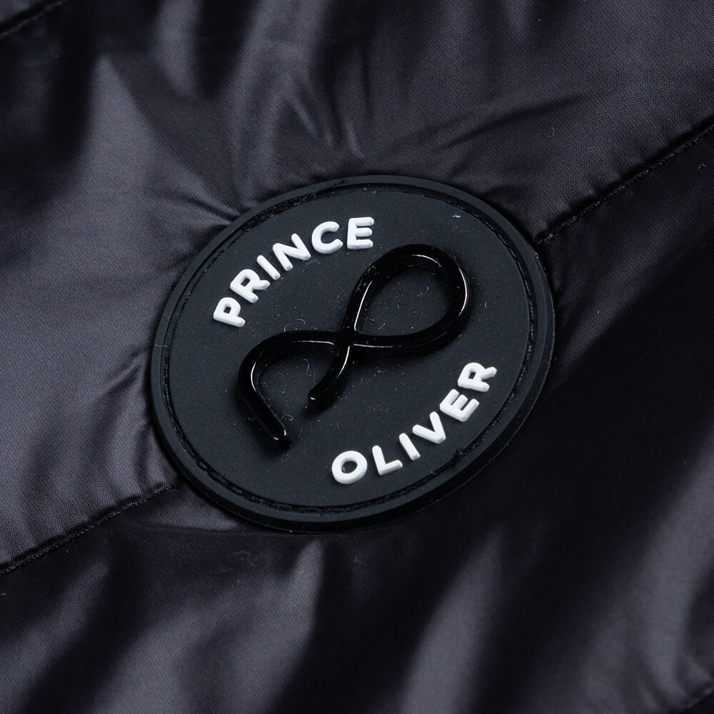 Men Prince Oliver Knit Insulated Jacket Μαύρο με Κουκούλα (Modern Fit) 18