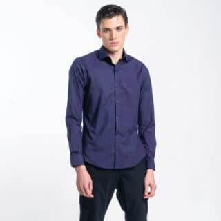 Clothing Prince Oliver Shirt with Microdesign (Modern Fit)