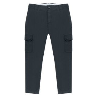 Clothing Prince Oliver Charcoal Cargo Trousers (Modern Fit)