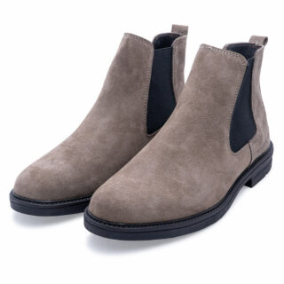 Casual Brown Suede Chelsea Ankle Boots 3