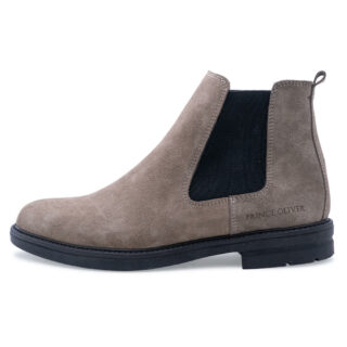 Casual Brown Suede Chelsea Ankle Boots