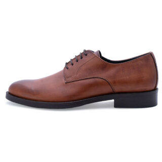 Formal Prince Oliver Light Brown Derby Leather Shoes