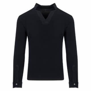 Black Line Collection Long Sleeve V-Neck Shirt Black Line Apeiron (Modern Fit) 3