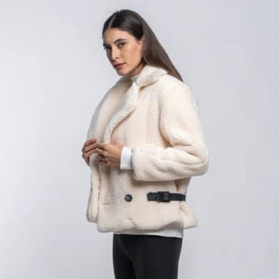 Teddy Bear Jacket Beige Prince Oliver