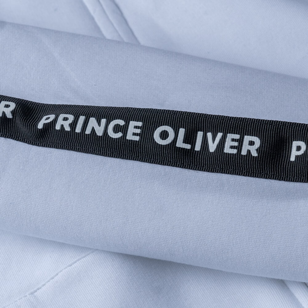 Men Prince Oliver Ζακέτα Φούτερ Λευκή με Κουκούλα (Modern Fit) 17