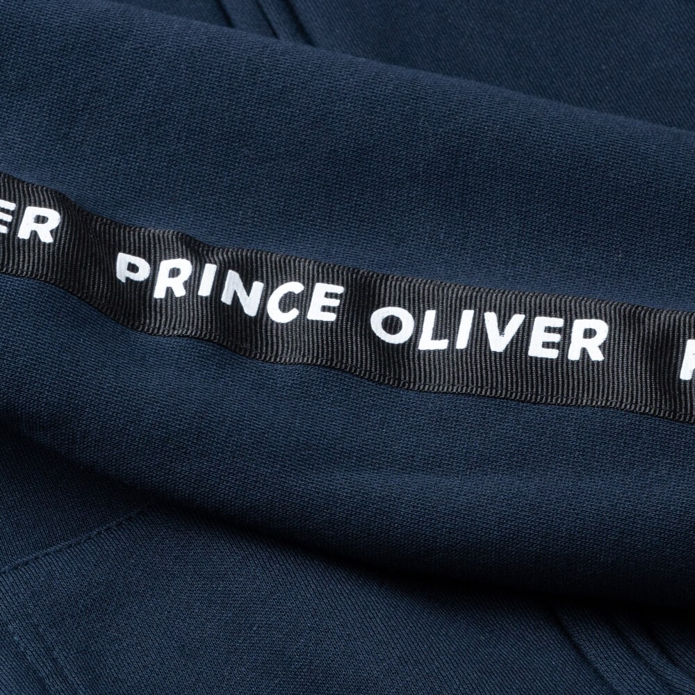 Men Prince Oliver Ζακέτα Φούτερ Μπλε Σκούρο με Κουκούλα (Modern Fit) 14