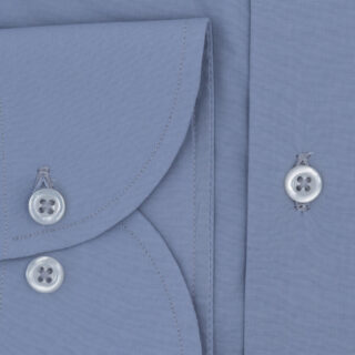 Men Superior Πουκάμισο Μπλε 100% Fine Cotton  (Modern Fit) 3