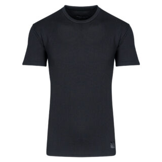 Black Line T-shirt Round Neck Μαύρο Black Line Apeiron 100% Cotton (Modern Fit) 3