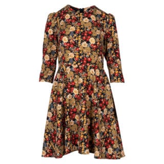 Clothing Brown Floral Dress 3