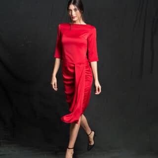 Women Γυναικείο Φόρεμα Κόκκινο
