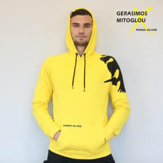Clothing Prince Oliver Yellow Hoodie AEK (Modern Fit) New Arrival 10