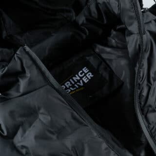 Men Heat Seal Down Jacket Μπουφάν Μαύρο με Αποσπώμενη Κουκούλα (Modern Fit) New Arrival 3