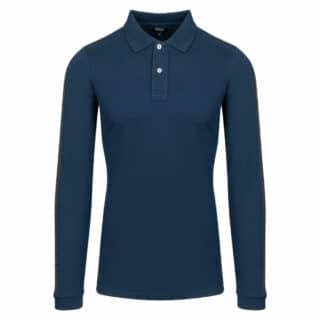 Men Prince Oliver Premium Polo Μπλε 100% Cotton (Modern Fit)