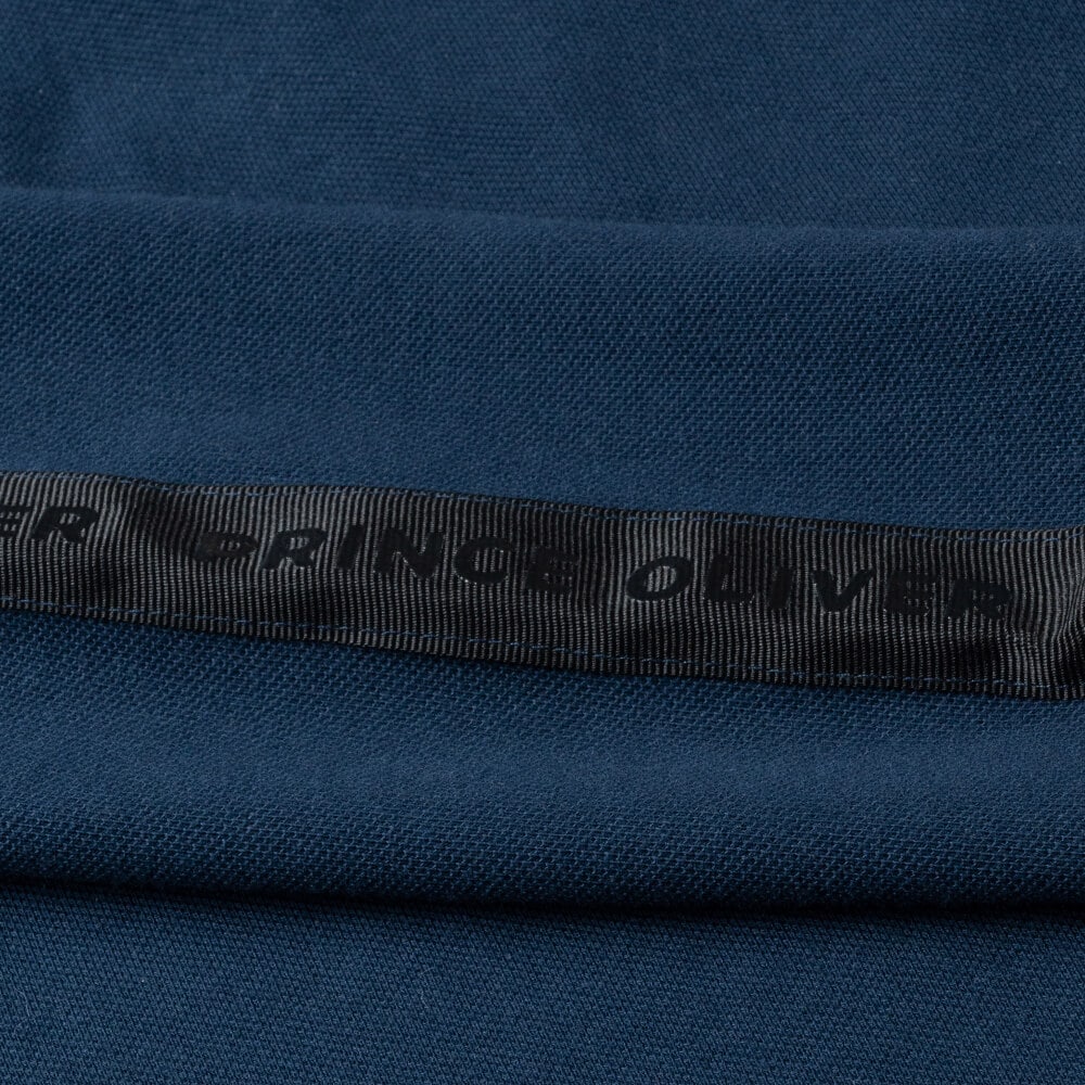 Men Prince Oliver Premium Polo Μπλε 100% Cotton (Modern Fit) 8